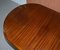Extending Tilt Top Oval Dining Table in the Regency Style Solid Hardwood Castors 9