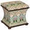 Victorian Upholstered Ottoman from Liberty, London, 1880s 1