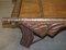 Antique Tibetan Reclaimed Wood and Metal Bound Coffee Table, Image 3