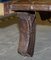 Antique Tibetan Reclaimed Wood and Metal Bound Coffee Table 12