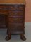 Antique Victorian Hand Carved Desk, 1850s 5