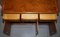 Burr & Yew Wood Sideboard with 3 Drawers, England 17