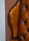 Chesterfield Ohrensessel aus Zigarrenbraunem Leder von William Morris, 2er Set 17