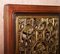 Chinese Gold Leaf Painted & Carved Wall Panel in Teak 10