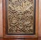 Chinese Gold Leaf Painted & Carved Wall Panel in Teak, Image 2