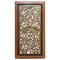 Chinese Gold Leaf Painted & Carved Wall Panel in Teak 1