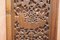 Chinese Gold Leaf Painted & Carved Wall Panel in Teak 13