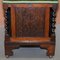 Antique Victorian Carved Hardwood Piano Stool with Porcelain Castors, Image 14