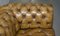 Victorian Green Hand Dyed Leather Chesterfield Sofa, Image 9