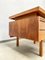 Large Minimalistic Walnut Writing Desk, 1960s, Image 3