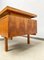 Large Minimalistic Walnut Writing Desk, 1960s, Image 8