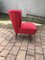 Red Cocktail Chair, 1950s 1