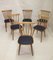 Vintage Scandinavian Chairs, 1960s, Set of 6, Image 13