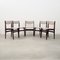 Rosewood Chairs, Denmark, 1970s, Set of 5 1
