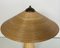 Lampada da tavolo Mid-Century in bambù e ottone, Immagine 8