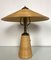 Mid-Century Italian Bamboo and Brass Table Lamp 11