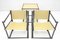 Chaises et Table Cubic FM60 par Radboud van Beekum pour Pastoe, 1980s, Set de 3 3