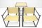 Würfelförmige FM60 Stühle & Tisch von Radboud van Beekum für Pastoe, 1980er, 3er Set 3