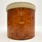 Art Deco Burr Walnut & Leather Stool 8