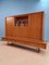 German Mid-Century Modern Solid Walnut High Sideboard from Schukraft, 1960s 5