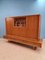 German Mid-Century Modern Solid Walnut High Sideboard from Schukraft, 1960s 4