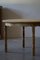 Mid-Century Danish Round Dining Table with 2 Extensions in Solid Oak, 1960s 5