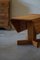 Mid-Century Swedish Asymmetrical Folding Flip Table in Pine, 1950s, Image 2
