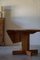 Mid-Century Swedish Asymmetrical Folding Flip Table in Pine, 1950s, Image 5