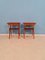 Tables de Chevet Scandinaves, 1940s, Set de 2 1