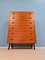 Mid-Century Danish Teak Veneer Tallboy Chest of 6 Drawers, 1960s, Image 1