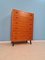 Mid-Century Danish Teak Veneer Tallboy Chest of 6 Drawers, 1960s, Image 6