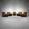 Modular Wool Lounge Chairs, Set of 5 1