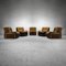 Modular Wool Lounge Chairs, Set of 5, Image 1