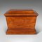 Large Regency English Sarcophagus Cellarette or Wine Cooler in Mahogany 6