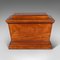 Large Regency English Sarcophagus Cellarette or Wine Cooler in Mahogany, Image 6