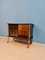 Mid-Century Formica Bar Cabinet on Wheels, 1950s 11