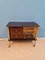 Mid-Century Formica Bar Cabinet on Wheels, 1950s 2