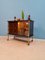 Mid-Century Formica Bar Cabinet on Wheels, 1950s, Image 7