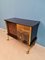 Mid-Century Formica Bar Cabinet on Wheels, 1950s, Image 3