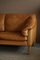Dänisches Mid-Century 3-Sitzer Sofa aus cognacfarbenem Leder, 1970er 6