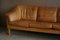 Mid-Century Danish 3-Seater Sofa in Cognac Coloured Leather, 1970s 5