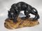 Art Deco Terracotta Black Panther 1