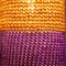 Kleine violette Rope Colours Lampe von Com Raiz 2