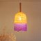 Kleine violette Rope Colours Lampe von Com Raiz 1