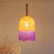 Petite Lampe en Corde Violette par Com Raiz 1