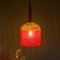 Small Red Rope Colors Lamp by Com Raiz, Image 4