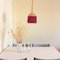 Petite Lampe Colors en Corde Rouge par Com Raiz 1