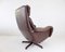 Leather Chair with Ottoman by Madsen & Schubell for Bovenkamp, Set of 2 10