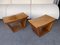 Tabourets Mid-Century en Bois de Fratelli Rigamonti, Italie, 1950s, Set de 2 1