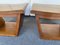 Italienische Mid-Century Holzhocker von Fratelli Rigamonti, 1950er, 2er Set 4